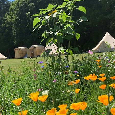 Au Pre Fleuri Eco Glamping Hotel Le Lindois Buitenkant foto
