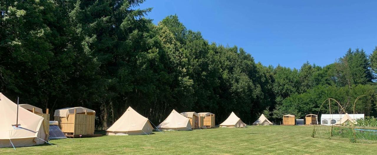 Au Pre Fleuri Eco Glamping Hotel Le Lindois Buitenkant foto